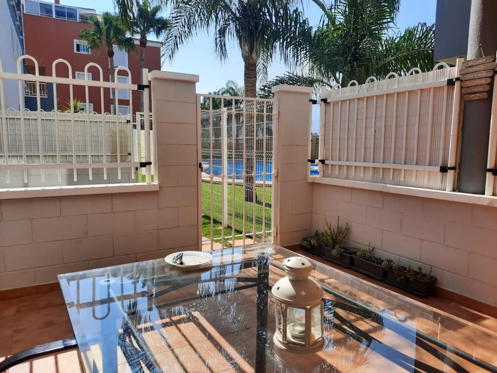 Апартаменти Casa Gloria Con Gran Terraza Y Acceso Directo A Piscina Денія Екстер'єр фото